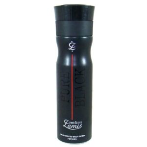 Pure black deodorant Bodyspray