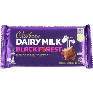 Dairy Milk Black Forest 160g