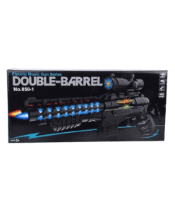 Double-Barrel Electric Music Gun